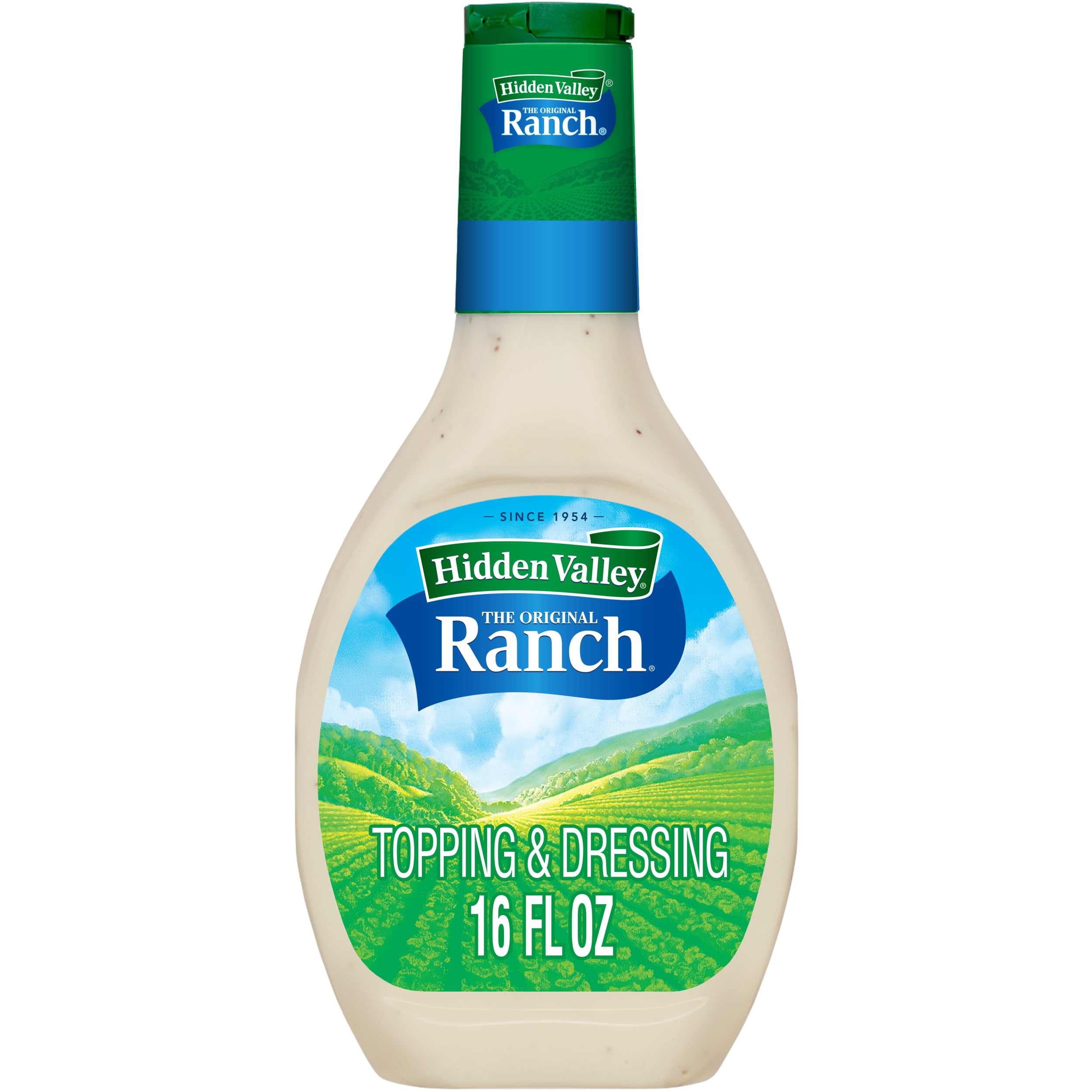 Hidden Valley Original Ranch Salad Dressing And Topping 16 Ounce Bottle Grocersathome